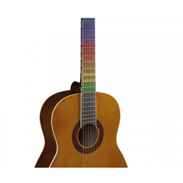 EKO CS-10 Visual Note chitarra classica naturale con sistema visual note